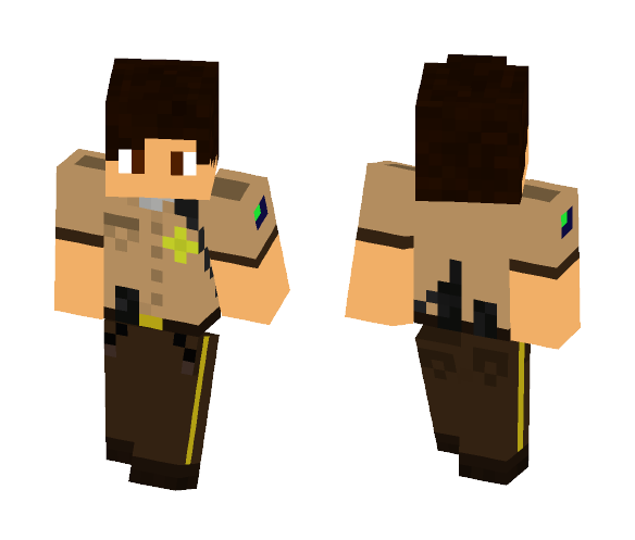 Southern Sheriff - Male Minecraft Skins - image 1
