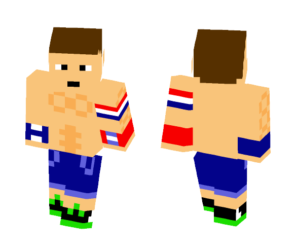 John cena WWE! - Male Minecraft Skins - image 1