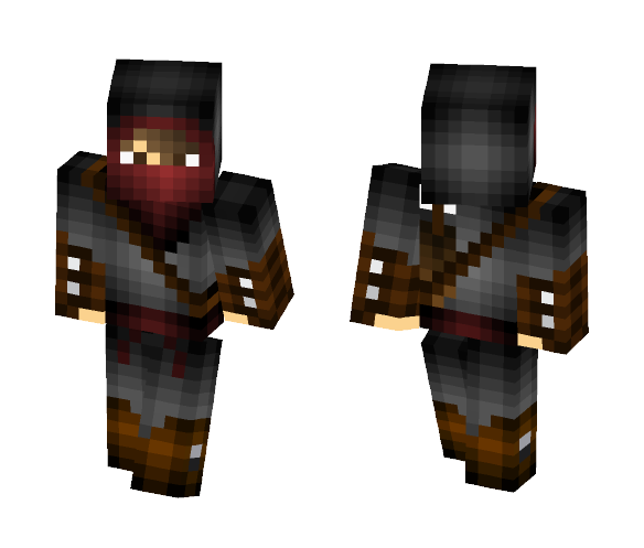 Ninja Warrior Assassin archer pvp - Male Minecraft Skins - image 1