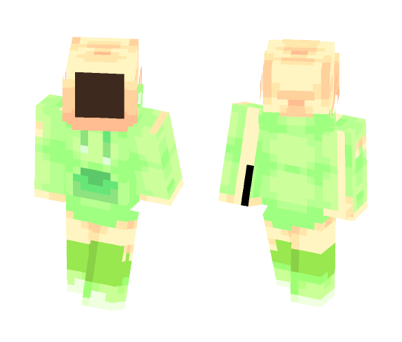 Tv Head: Lime - Other Minecraft Skins - image 1
