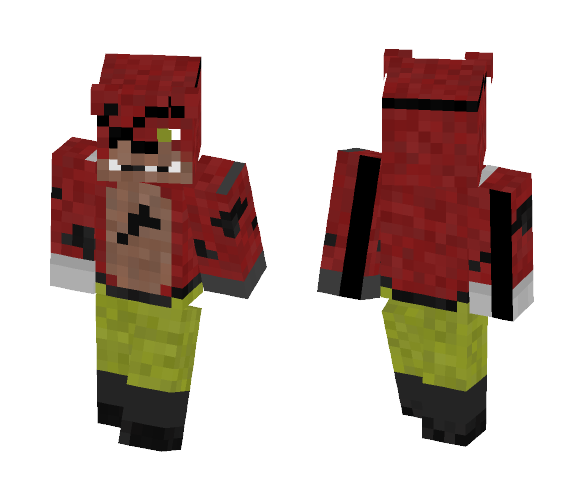 Foxy -Fnaf - Male Minecraft Skins - image 1