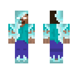 Frozen Herobrine - Herobrine Minecraft Skins - image 2