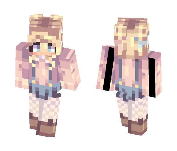 Sweet And Vintage♡ - Female Minecraft Skins - image 1