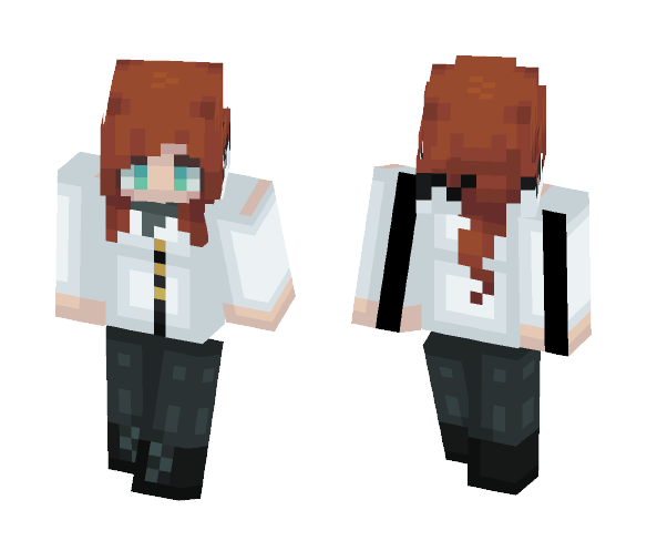 face reveal and skin for sister - Female Minecraft Skins - image 1
