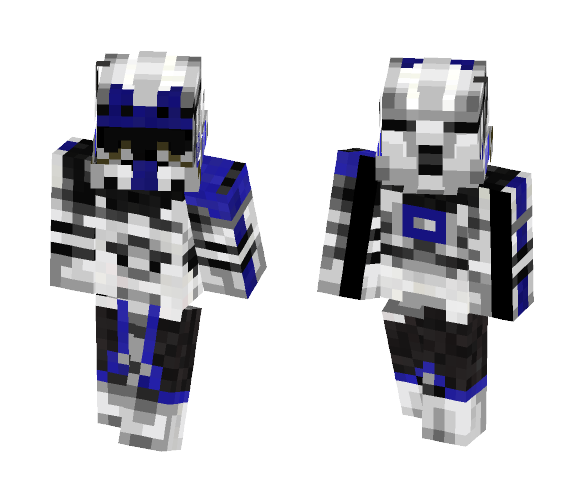 Captain Rex -star wars - Male Minecraft Skins - image 1