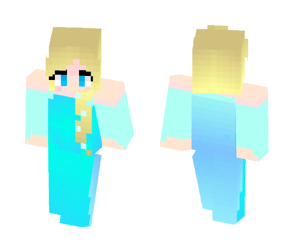 Queen Elsa - Female Minecraft Skins - image 1