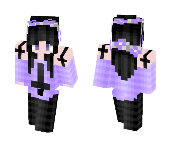 Renae (Pastel Goth) - Female Minecraft Skins - image 1