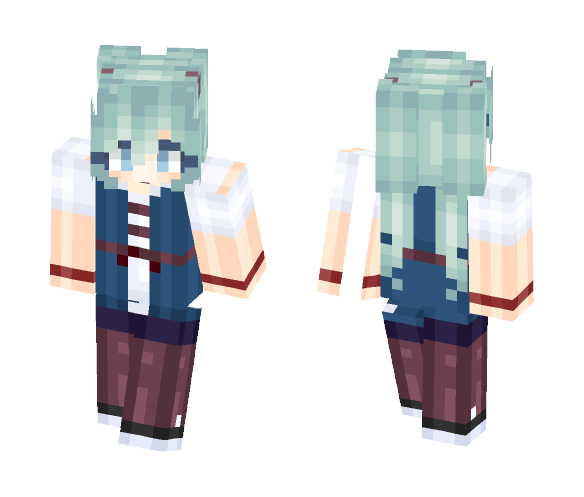 Hatsune Miku - Karakuri Pierrot - Female Minecraft Skins - image 1