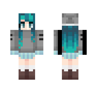 Blue // - Female Minecraft Skins - image 2