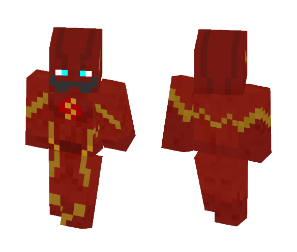 Titanium Boy as The Flash - Boy Minecraft Skins - image 1