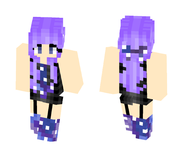 Jasmine (Pastel Goth) - Female Minecraft Skins - image 1