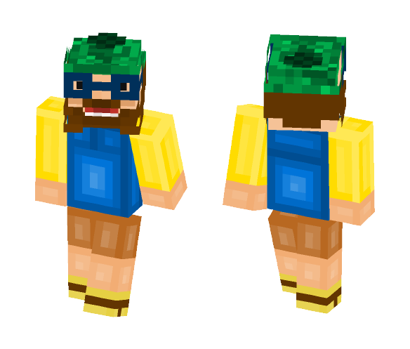 larry the hiker - Male Minecraft Skins - image 1