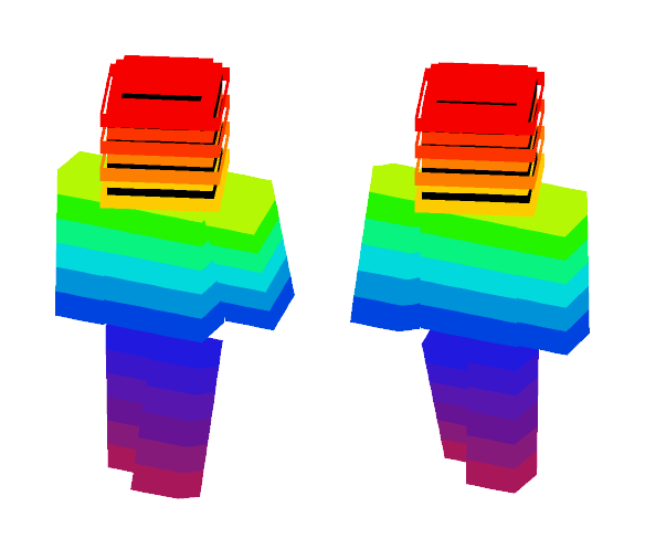 Rainbow stripes thingy - Other Minecraft Skins - image 1