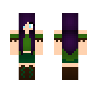 Forest Elf - Female Minecraft Skins - image 2