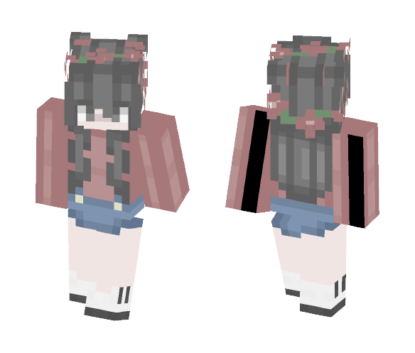 red = festive, right - Female Minecraft Skins - image 1