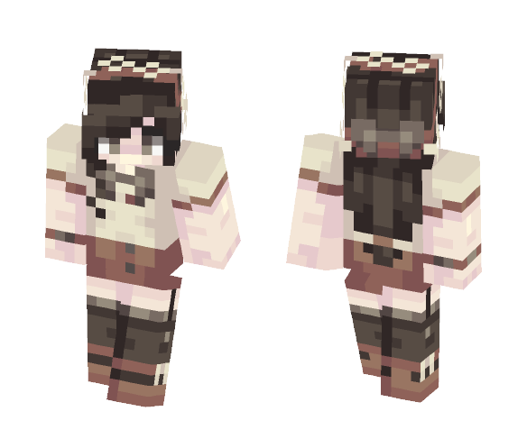 Caught Up - Female Minecraft Skins - image 1
