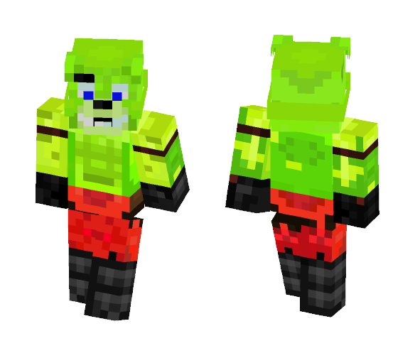 Golden Foxy - Interchangeable Minecraft Skins - image 1
