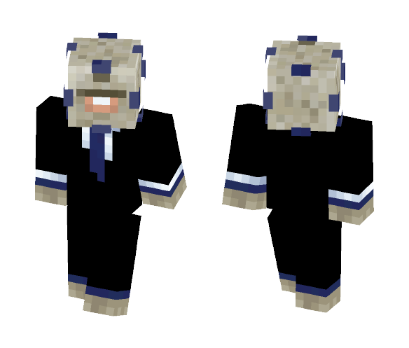 Elder Guardian In A Suit - Male Minecraft Skins - image 1