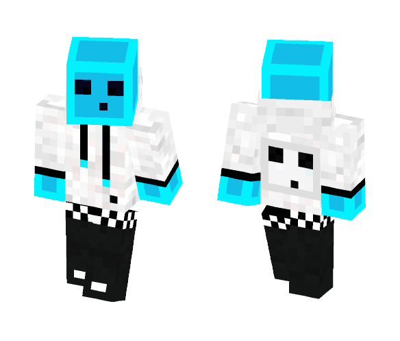 Blue Slime Boy - Boy Minecraft Skins - image 1