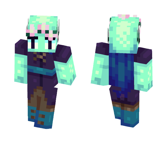 Grass Mage - Male Minecraft Skins - image 1