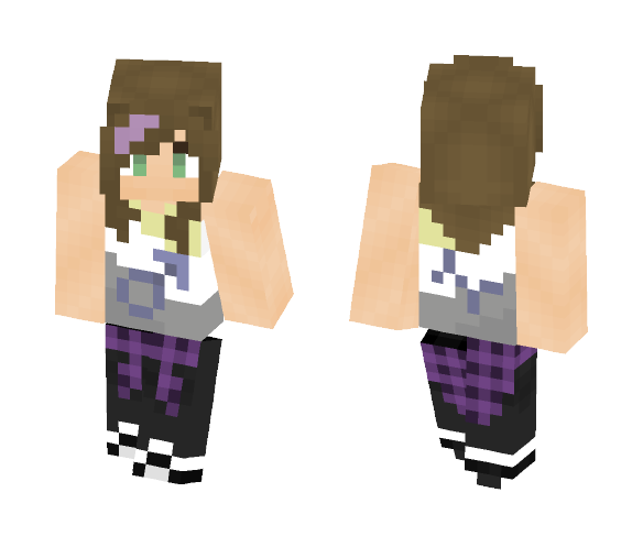 Attempt at Male w/ Long Hair! - Male Minecraft Skins - image 1