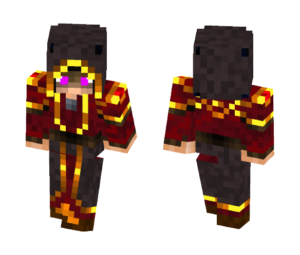 Fire Mage Gwendela - Female Minecraft Skins - image 1