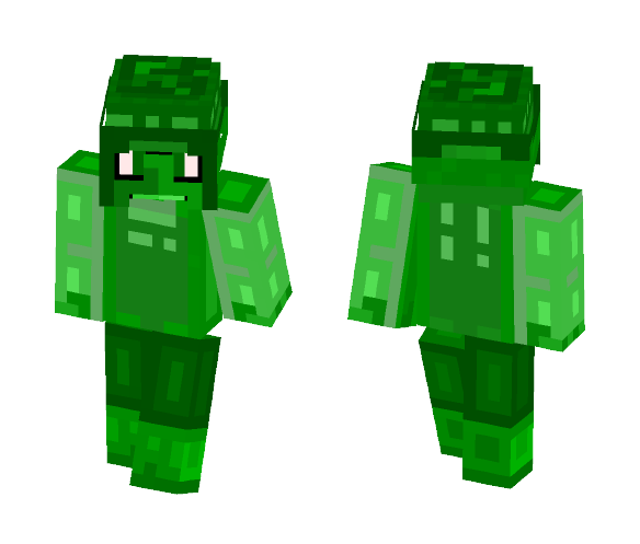Emerald Gem - Male Minecraft Skins - image 1