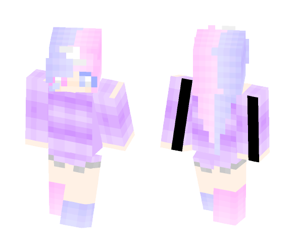 Cotton Candy - Female Minecraft Skins - image 1