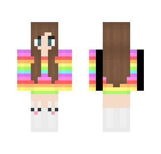 Rainbow Love - Female Minecraft Skins - image 2