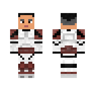 CloneTrooper Niner without helmet - Male Minecraft Skins - image 2