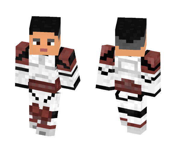 CloneTrooper Niner without helmet - Male Minecraft Skins - image 1