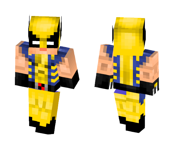 Astonishing X-Men Wolverine - Male Minecraft Skins - image 1