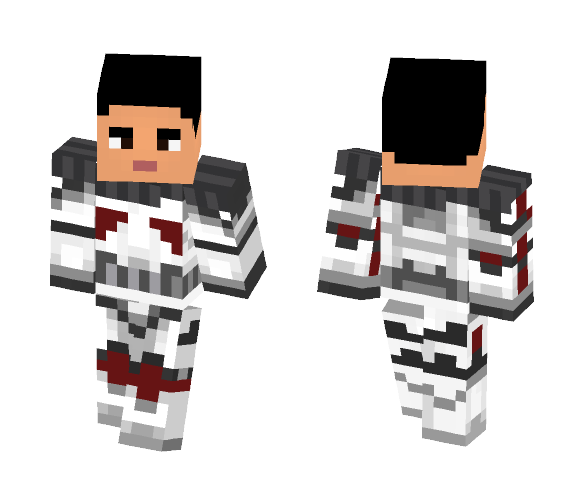 Lieutenant Thire without helmet - Male Minecraft Skins - image 1