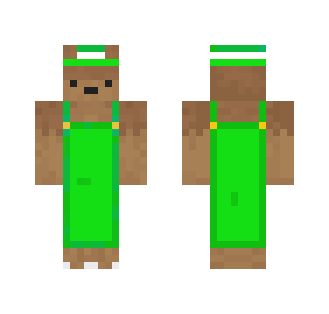 Luigi Bear - Male Minecraft Skins - image 2