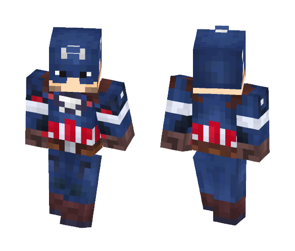 Captain America | Avengers 2 - Comics Minecraft Skins - image 1