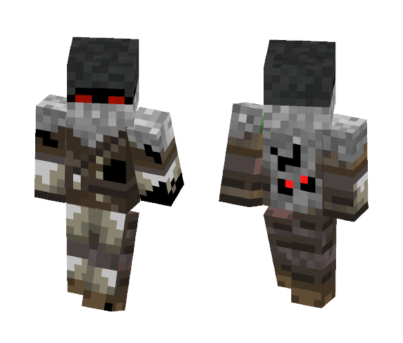 Dark Creeper Hunter - Male Minecraft Skins - image 1