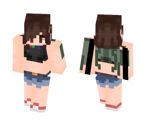Kiki Panzar ~~ PersonaRemake - Female Minecraft Skins - image 1