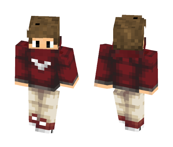 Red Coat - Male Minecraft Skins - image 1