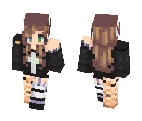 when u try to be creative but cant - Female Minecraft Skins - image 1