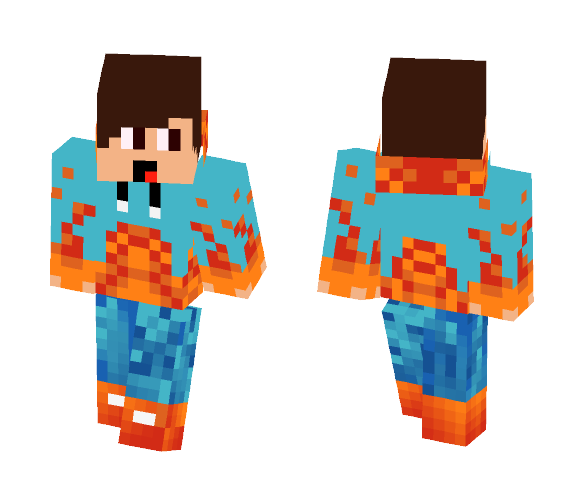 derp fire - Male Minecraft Skins - image 1
