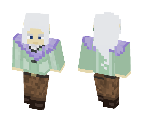 Rich Snow Elf (Request) - LOTC - Male Minecraft Skins - image 1