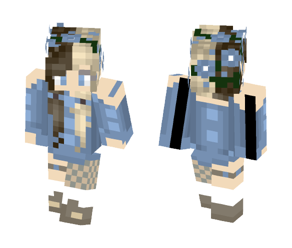 Blue~ - Female Minecraft Skins - image 1