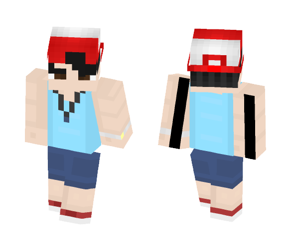TankTop pokemon trainer. - Male Minecraft Skins - image 1