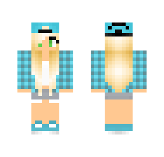 Hot Blonde Girl (The Original) - Girl Minecraft Skins - image 2