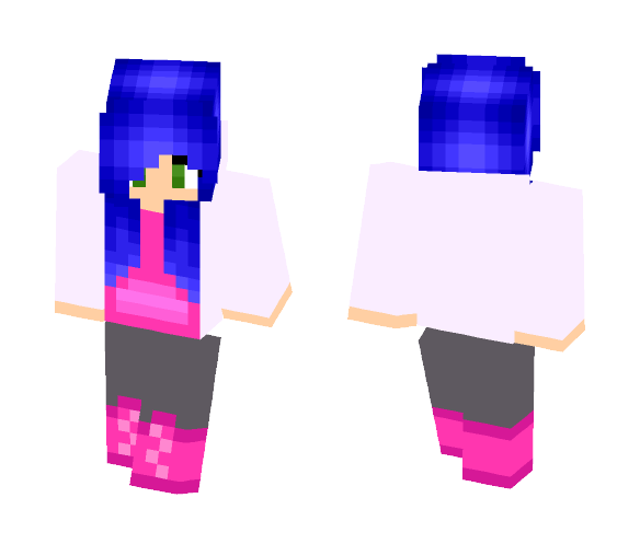 The Hoodie Girl - Girl Minecraft Skins - image 1