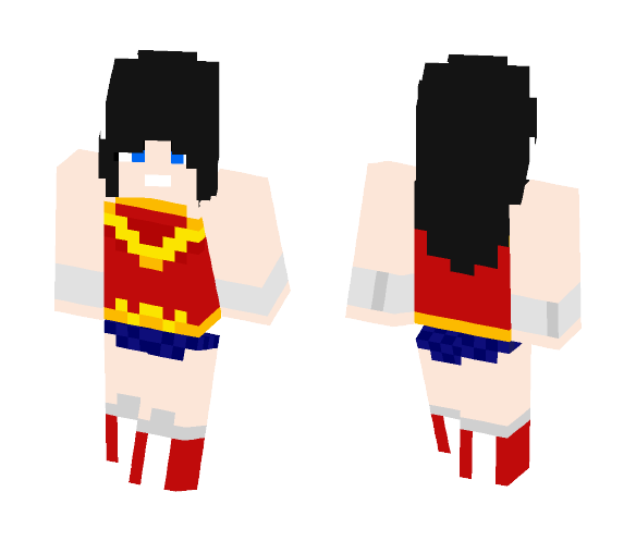 Wonderwoman (Diana) (Dc) - Comics Minecraft Skins - image 1