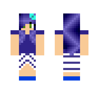 Blue Girl Skin - Girl Minecraft Skins - image 2