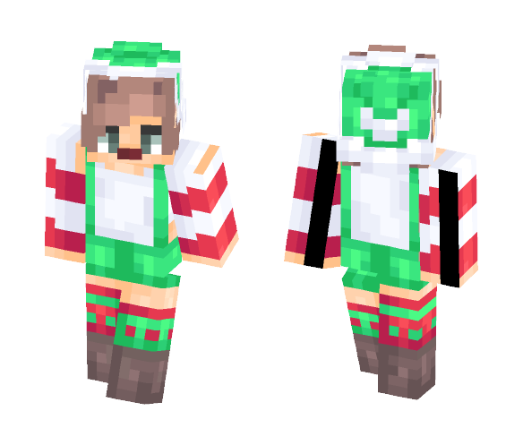 Christmas Elf (Male) - Christmas Minecraft Skins - image 1
