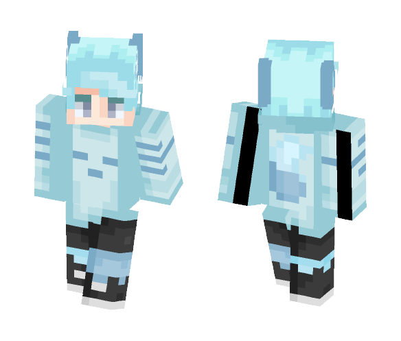 blue idk yes - Male Minecraft Skins - image 1