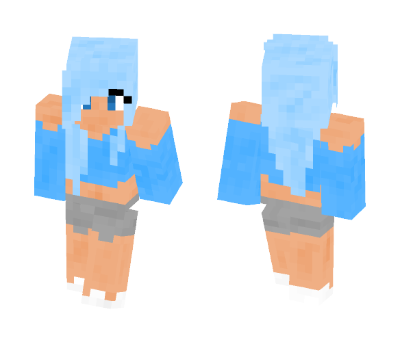 Cute Girl (Non-Requested) - Cute Girls Minecraft Skins - image 1